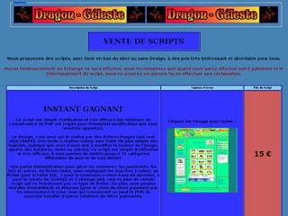 Vente Script