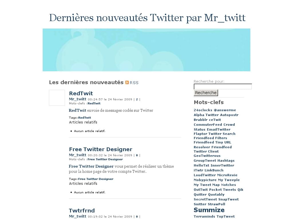 1024 10 Sites Web Francophones dédiés à Twitter 