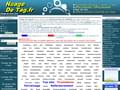 Nuage de tag service de r�f�rencement  par tags, mots cl�s, tag cloud