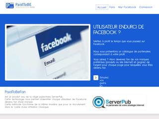 Etre payé pour devenir fan sur facebook!!