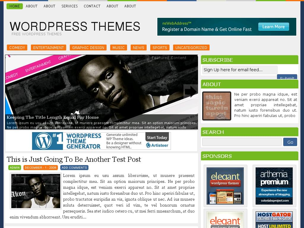 theme wordpress 