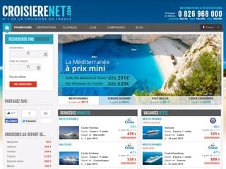 Croisierenet.com, le numéro 1 de la croisière en France