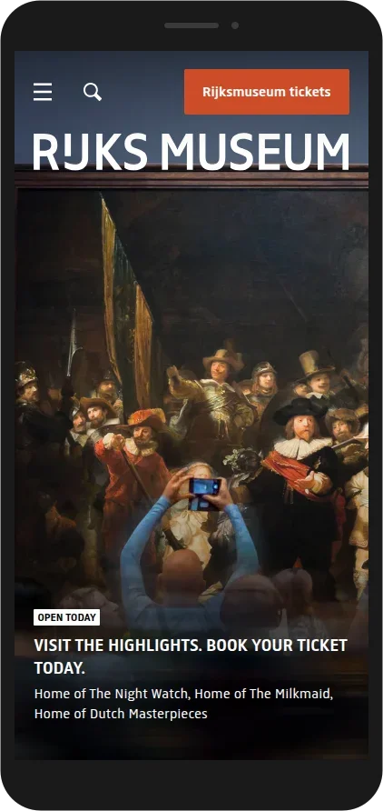 Capture mobile rijksmuseum.nl